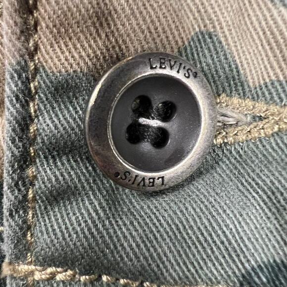 Levi’s White Tab 100% Cotton Camouflage Chino Pants Size 34x29 - Picture 3 of 13